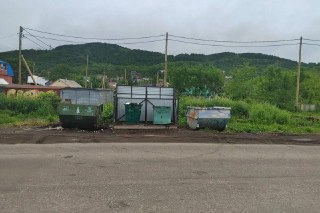 В Петропавловске установлены контейнеры для крупногабаритного мусора