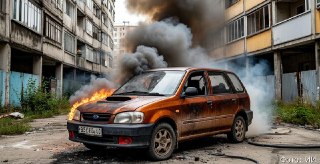Жительница Петропавловска сожгла машину друга экс-сожителя